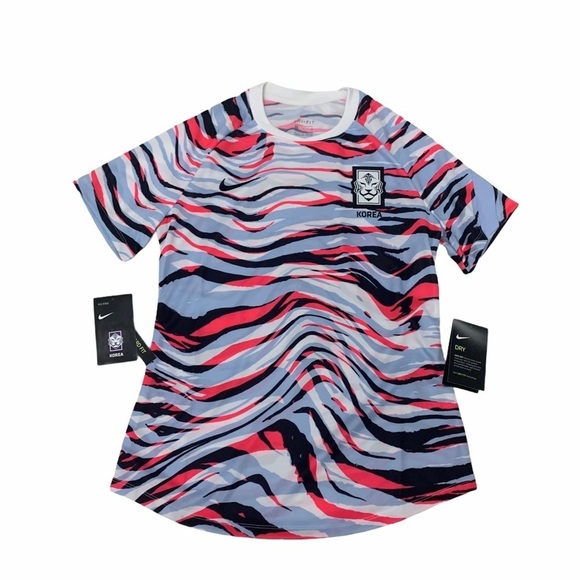 NWT Nike South Korea Team Pre-Match Raglan Jersey - Picture 5 of 10